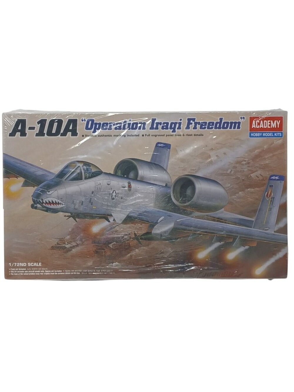 A-10A Operation Iraqi Freedom Academy 1/72 Scale Hobby Model Kit Sealed NEW #S-5